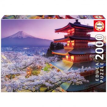 Educa 2000-Piece Puzzle - Mount Fuji, Japan