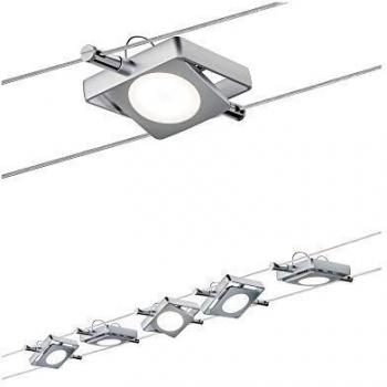 Kit de Iluminación LED Paulmann MacLED 5x4W Cromo Mate 230V/12V DC