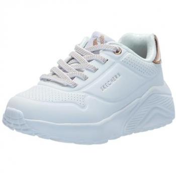 Zapatillas Skechers Uno Lite Metallic Mode Junior Blanco 34