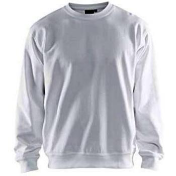Blaklader White Crew Neck Sweatshirt Size XL