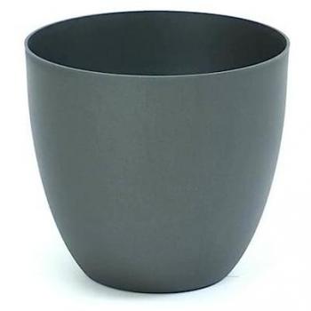 Maceta de Inyección Cuenco Ø38cm Color Antracita - Alta Calidad 30L