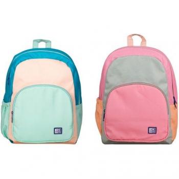Mochila Reversible Colorblock Oxford RPET 13 Compartimentos 18L - Modelos Surtidos
