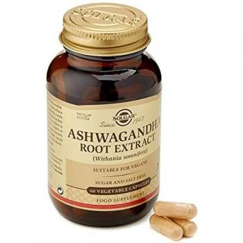 Solgar Ashwagandha Root Extract Vegetable Capsules - Pack of 60