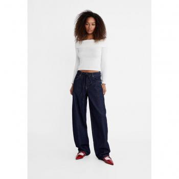 Stradivarius Balloon fit jeans Blue denim