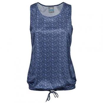 Trespass Pattern Vest Top Sweater, Airforce Blue Print, XS Womens