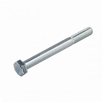 Perno tornillo hexagonal M10x110mm DIN931, acero, rosca completa, clase de resistencia 8.8, acabado zincado