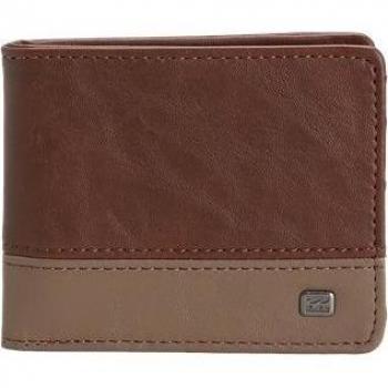 Dimension - Cartera de doble hoja en cuero artificial para Unisex