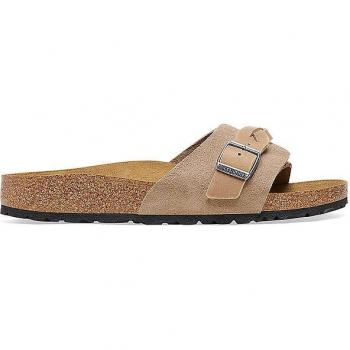 Sandalias planas de mujer Oita en ante con detalle trenzado - ¡Ideal para tus looks de verano!