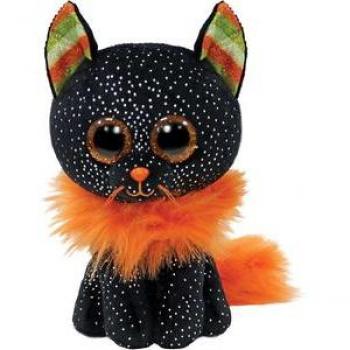Peluche de Gato Morticia B. Boos con Ojos Brillantes - 15 cm - TY 36494TY Animales