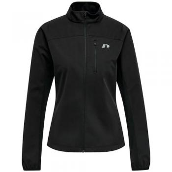 Chaqueta de mujer Newline Core Cross - Chaqueta deportiva, material ligero y transpirable, diseño ajustado, cierre frontal con cremallera, puños elásticos, bolsillo oculto en la parte trasera, reflectante para mayor visibilidad