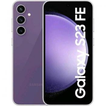 Samsung Galaxy S23 FE 5G Smartphone de 8GB RAM y 128GB de almacenamiento interno en color púrpura
