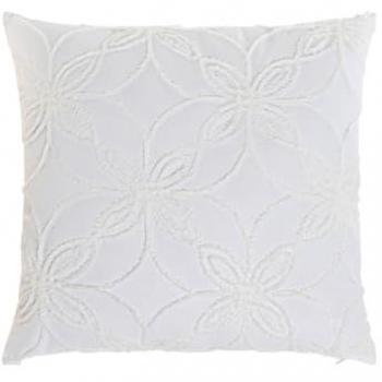 Cojín Home ESPRIT Blanco 60 x 60 cm