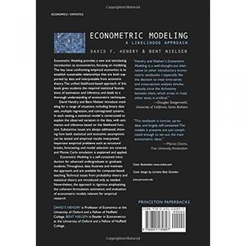 Econometric Modeling: A Likelihood Approach by Hendry and David F