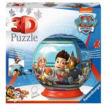 Paw Patrol 3D Puzzle Ball - 72 Pieces, Age 6+