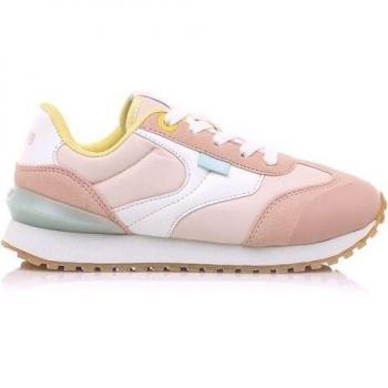 Mustang - Zapatillas Infantiles Valen Rosa con Detalles en Blanco