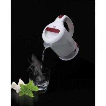 Jata HA547 Hervidor de Agua Rápido con Fácil Limpieza Resistencia Oculta Placa Calefactora de Acero Inoxidable Tapa Abatible 1000 w