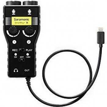 Saramonic SmartRig+ Di 2-Ch Mic/Guitar Interface Lightning