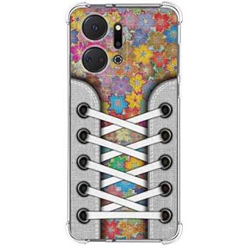 Funda Antigolpes de Silicona Personalizada para Huawei Honor X8a Diseño Zapatillas 05