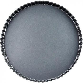Moule a Tarte 32 cm en Acero Antiadherente con Fondo Fijo De Buyer