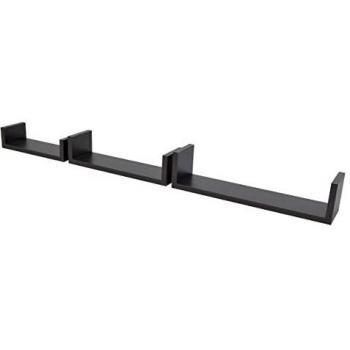 KIT 3 ESTANTES U SHELF KIT D.M. WENGUE, wengué, madera