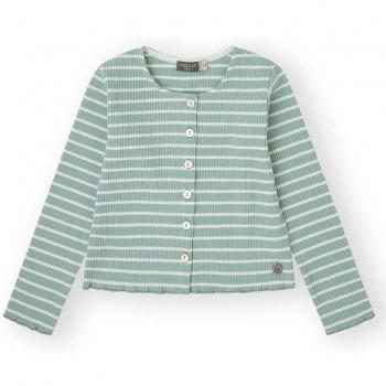 Chaqueta de niña a rayas Canada House