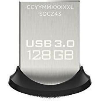 SanDisk Ultra Fit - Memoria flash USB de 128 GB
