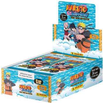 Naruto Shippuden Trading Card Value Packs Expositor (10) Edición Inglés