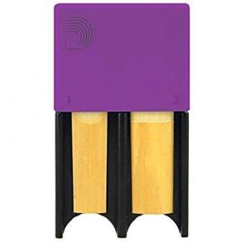 D'Addario Woodwinds Reed Guard for Clarinet and Saxophone, Purple