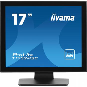 Monitor táctil LED iiyama ProLite T1732MSC-B1SAG de 43,2 cm (17) Full HD 1280 x 1024 píxeles, tiempo de respuesta 5 ms