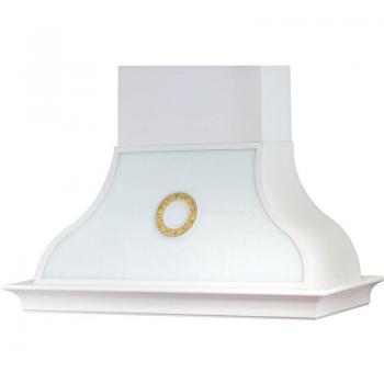 Campana extractora Hermitage de acero inoxidable con marco de madera de 120 cm