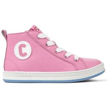 Camper Runner Four Girls' Leather Sneakers in Pink - Size 26