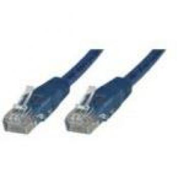 Cable de Red Microconnect Cat5e UTP 3m Azul U/UTP (UTP)