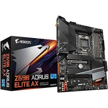 Gigabyte Z590 AORUS Elite AX Placa Base Intel Z590 Express LGA 1200 ATX