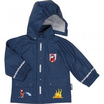 Playshoes Fire Brigade Waterproof Baby Boy Raincoat