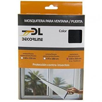 EPID - Mosquitera Con Velcro Negro Epid 150X250 Cm