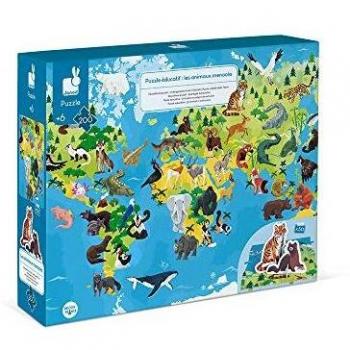Puzzle 200 Piezas Animales en Peligro de Extinción