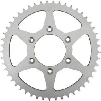Corona de acero estándar AFAM 49 dientes 520 para Aprilia ETX/MX/RX/SX 125 (1993-2013)