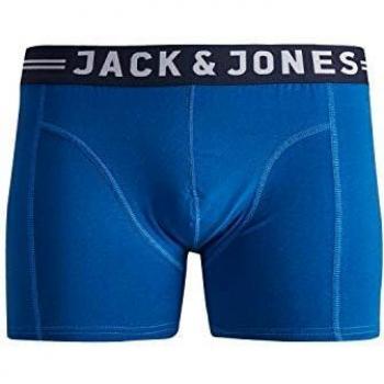 Jack & Jones Men's Blue Jacsense Basic Boxer Shorts