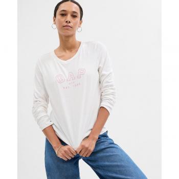 Camiseta de manga larga para mujer Gap