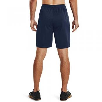 Under Armour Men's Tech™ Mesh Shorts, Navy, Size: Medium, Male, Complete Ventilation, Versatile Sports Shorts for Training, Running and Working Out