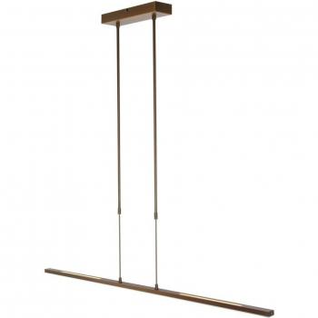 Lámpara Colgante LED Zelena, Bronce, 122cm, Metal, CCT (Tono Ajustable 2200K - 4000K)