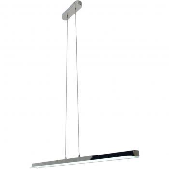 Lámpara de Techo Colgante LED Regulable Beam con Barra Cromada, 2700-6000K y Control Remoto