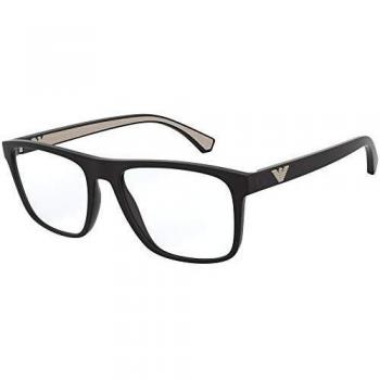 Emporio Armani 0EA3159 Gafas, 5800 Matte Grey, 53 para Hombre