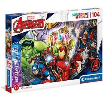 Clementoni Marvel Puzzle Infantil, Multicolor
