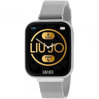 Reloj Inteligente LIU JO SWLJ051 Negro Plateado Mujer LED Cuarzo