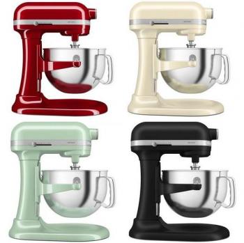 Batidora Amasadora KitchenAid Artisan - Robot de Cocina Multifunción con Bol Elevable de 5,6 L y 4 Accesorios - Color Pistacho