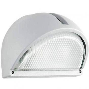 Aplique de pared exterior EGLO Onja blanco IP44 1x60W E27