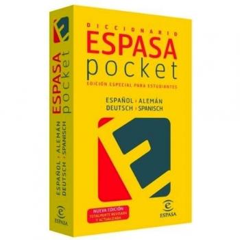 Diccionario pocket español- alemán - ESPASA CALPE