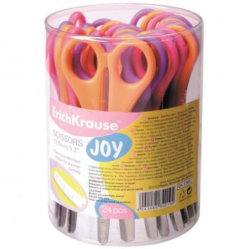 Lote de 24 unidades de Tijera Escolar Erichkrause Joy 13,5 cm 15602