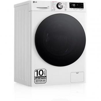 LG F4WR7010AGW Lavadora Carga Frontal 10 Kg 1400 Rpm TurboWash 360 Wifi A Blanco